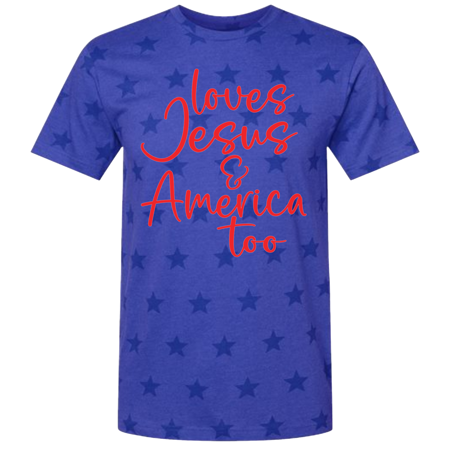 Patriotic Star Tee - Puff