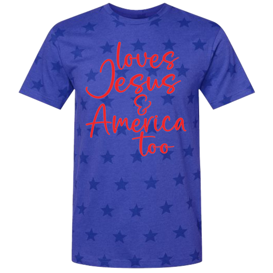 Patriotic Star Tee - Puff
