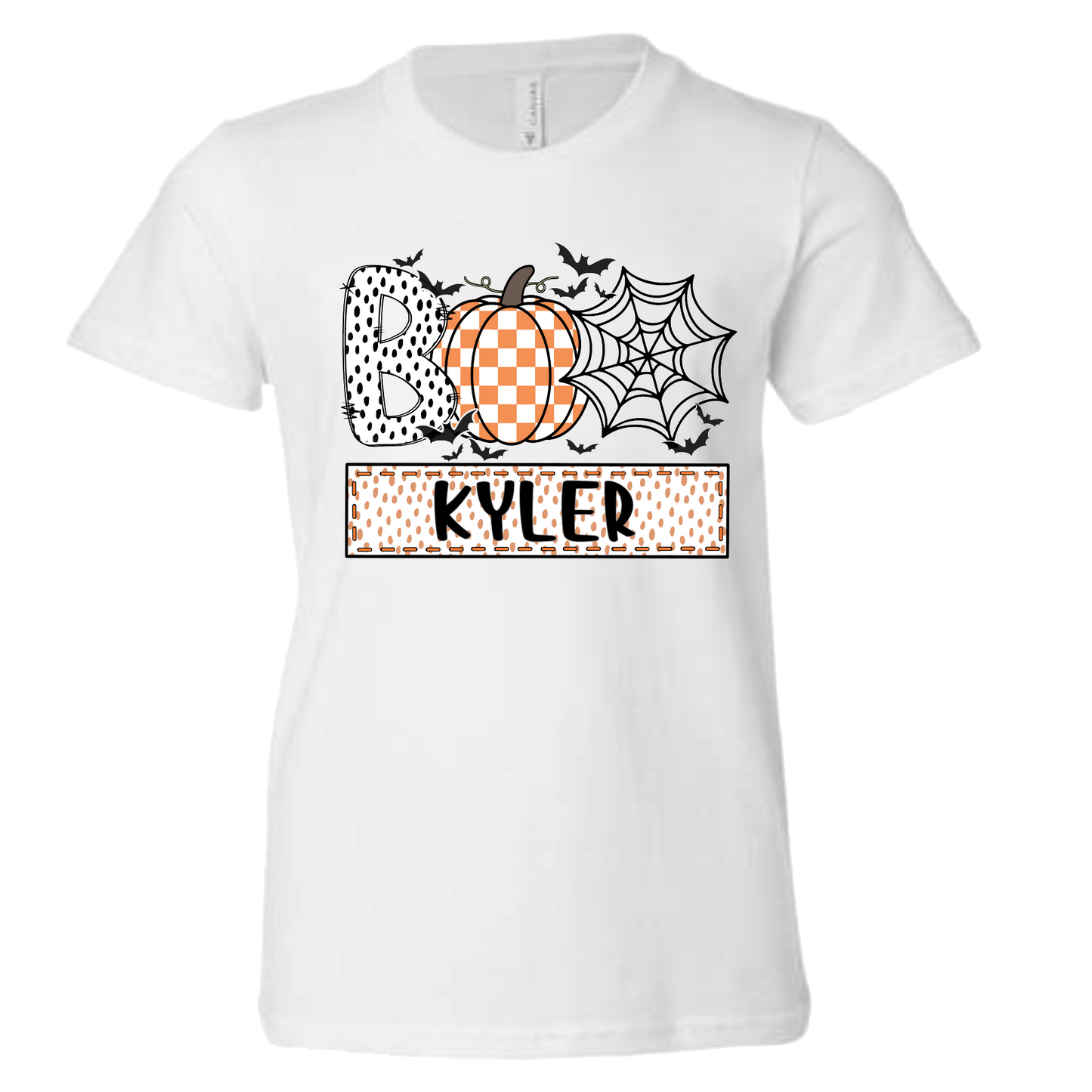Custom Boo Halloween Tee