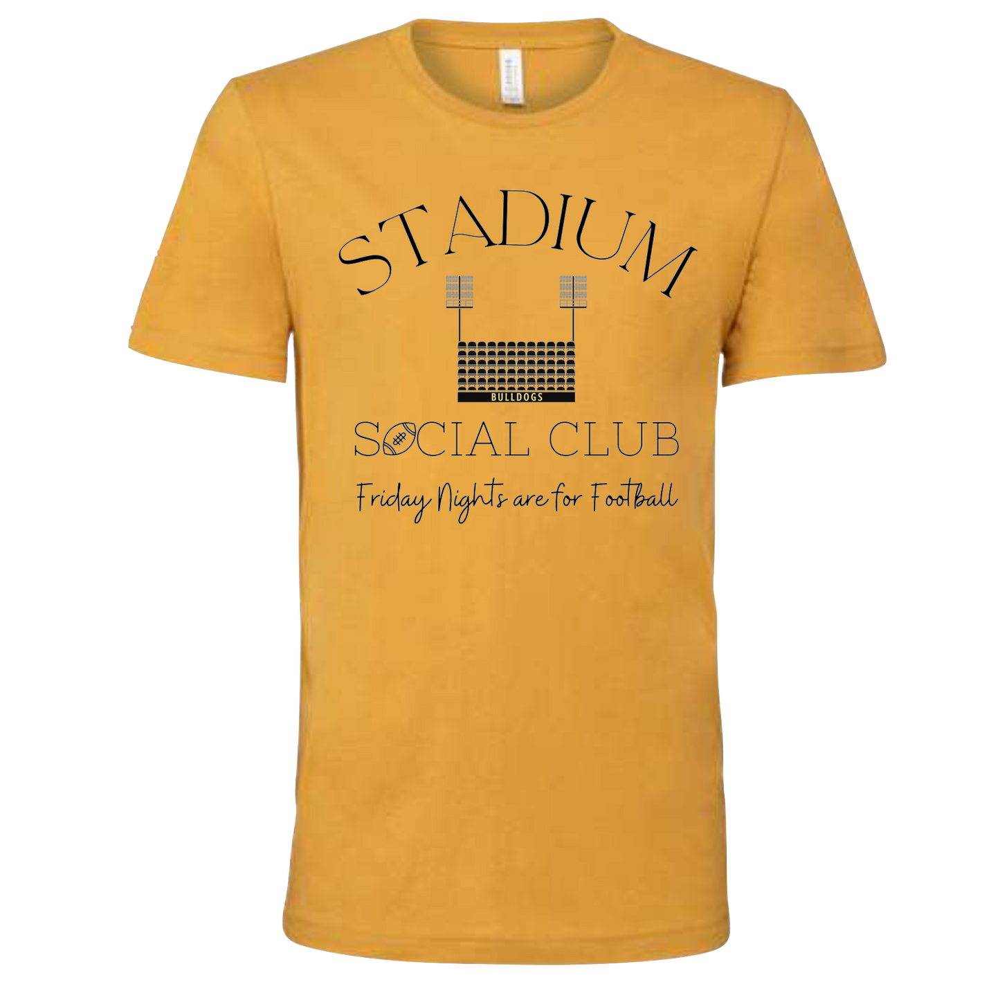 Stadium Social Club Tee - Bella Canvas