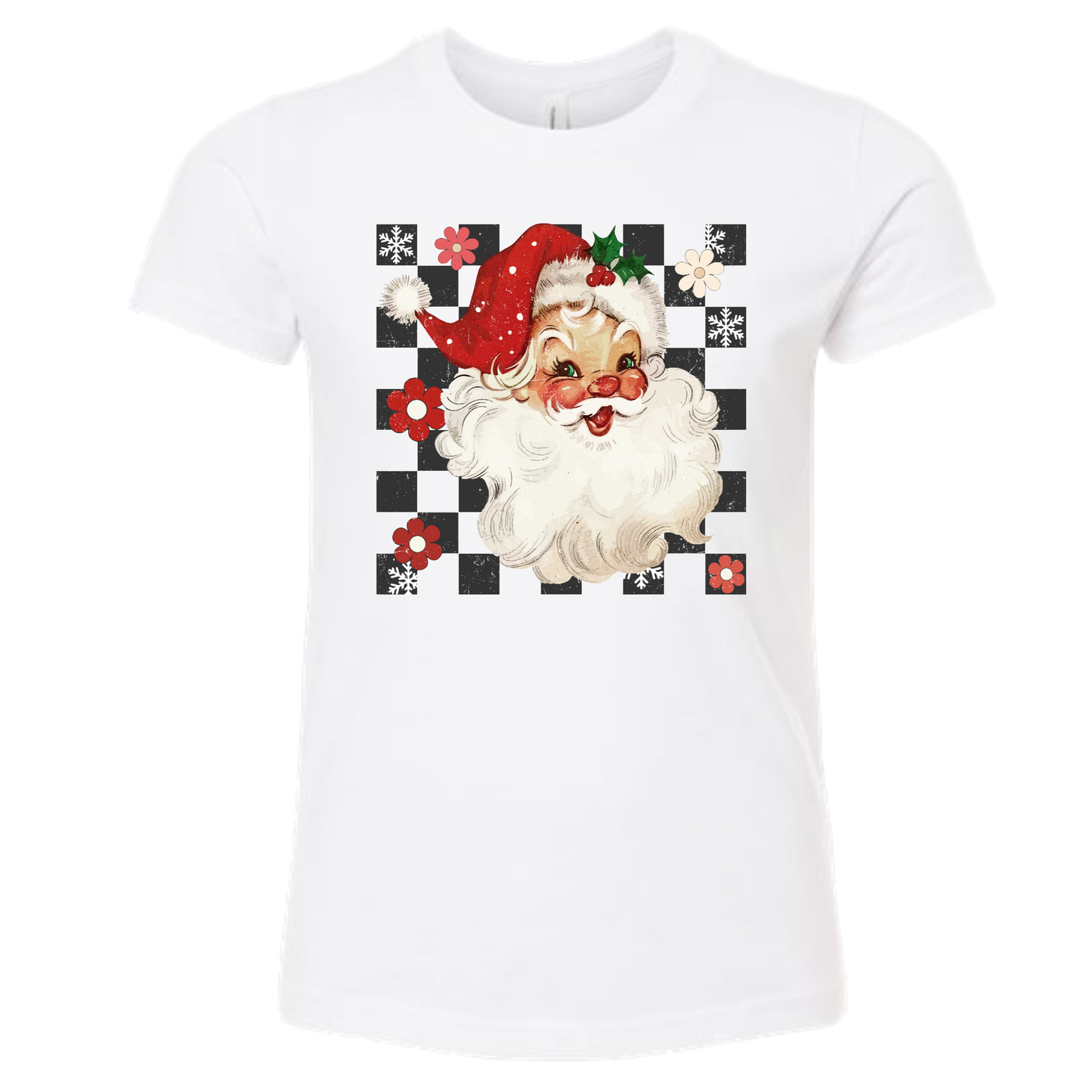 Checkered Santa