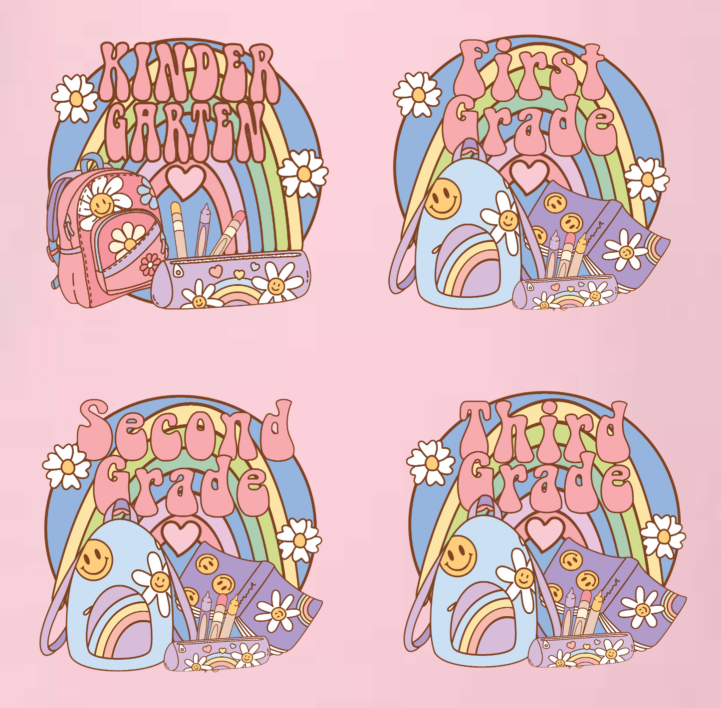 Back to School Girl Bella Canvas Tee