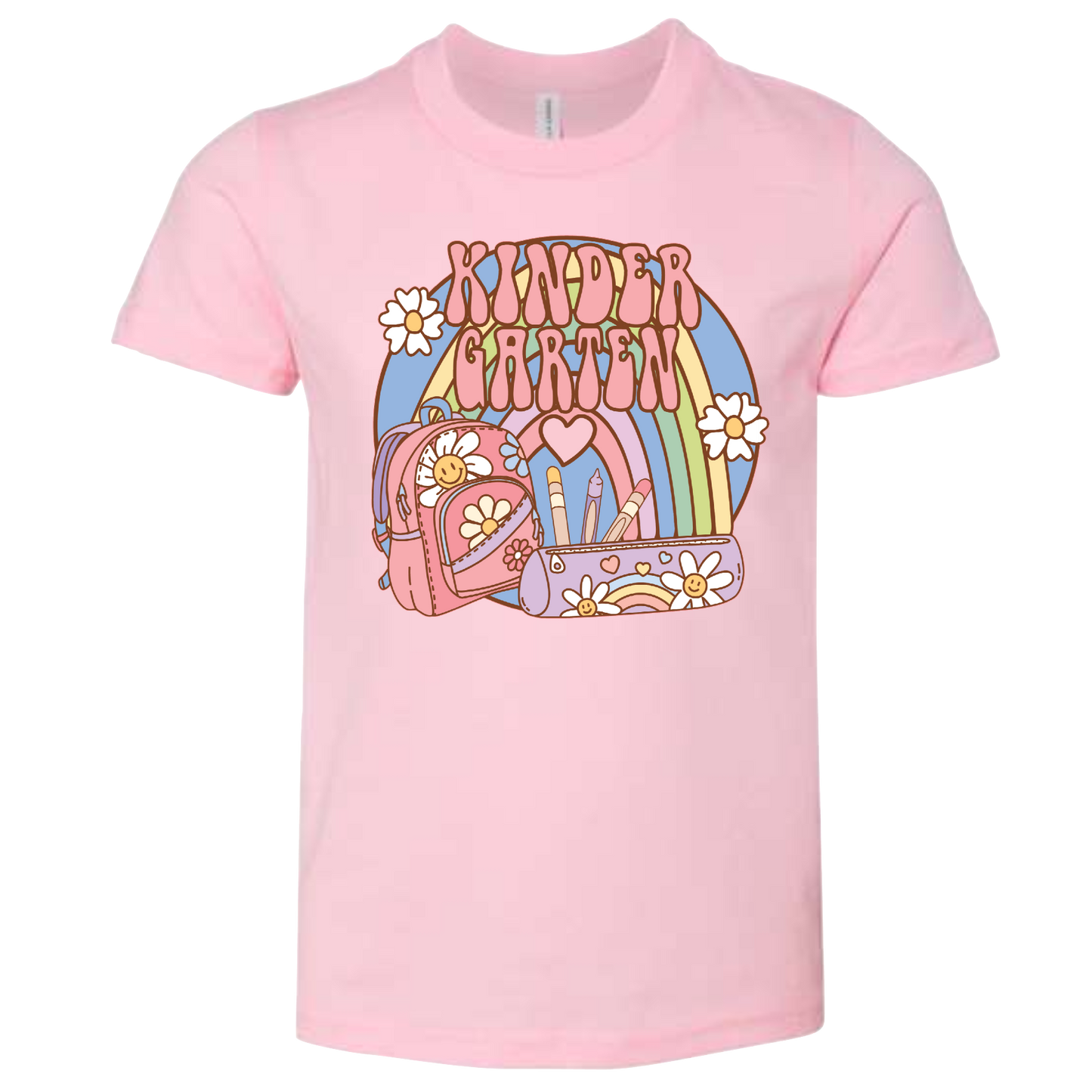 Back to School Girl Bella Canvas Tee