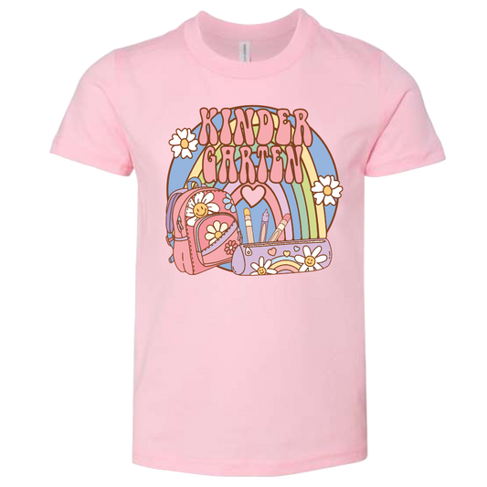 Back to School Girl Bella Canvas Tee