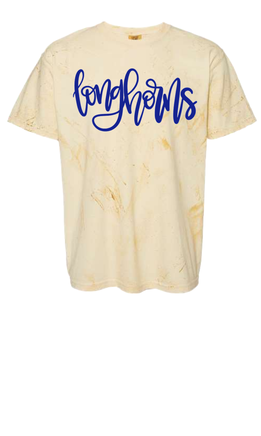 HF Longhorns - Color Blast Puff