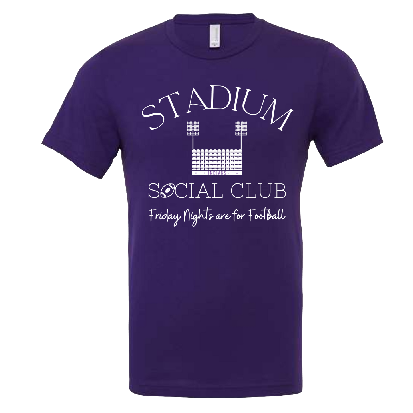 Stadium Social Club Tee - Bella Canvas