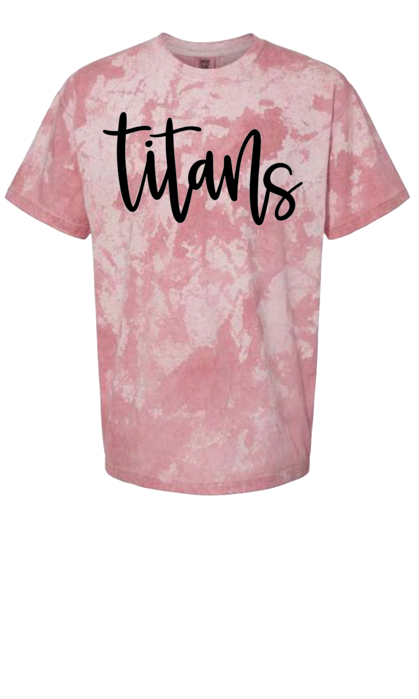 Memorial Titans - Color Blast Puff