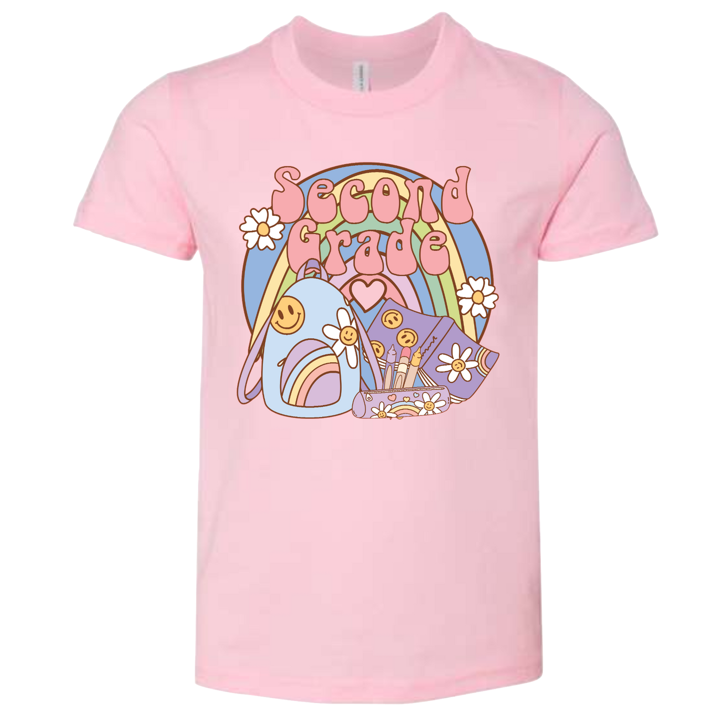 Back to School Girl Bella Canvas Tee