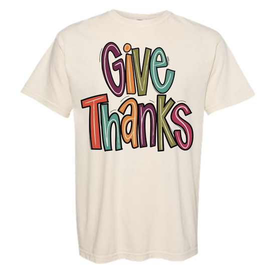 GIve Thanks Fall Tee