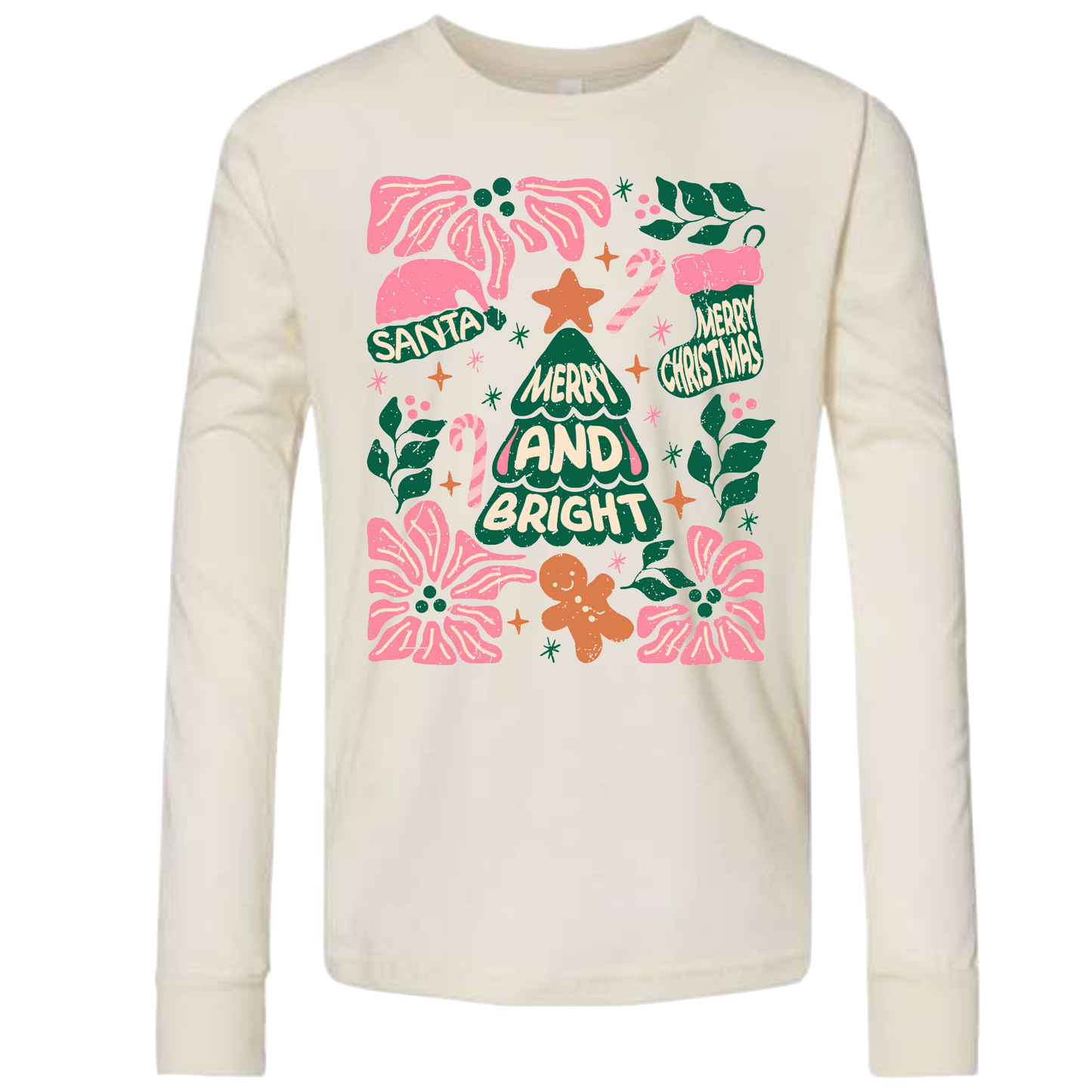 Holiday Vibes Christmas Tee