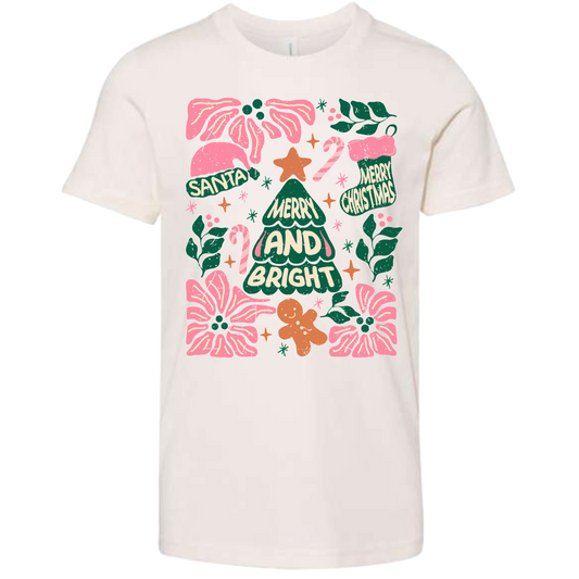 Holiday Vibes Christmas Tee